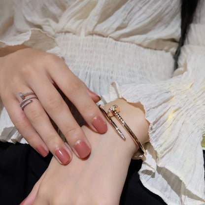 [BIJOUX]JUSTE BRACELET 3.5MM DIAMANTS