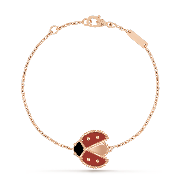 [BIJOUX]LUCKY SPRING 1 MOTIF PINK GOLD BRACELET