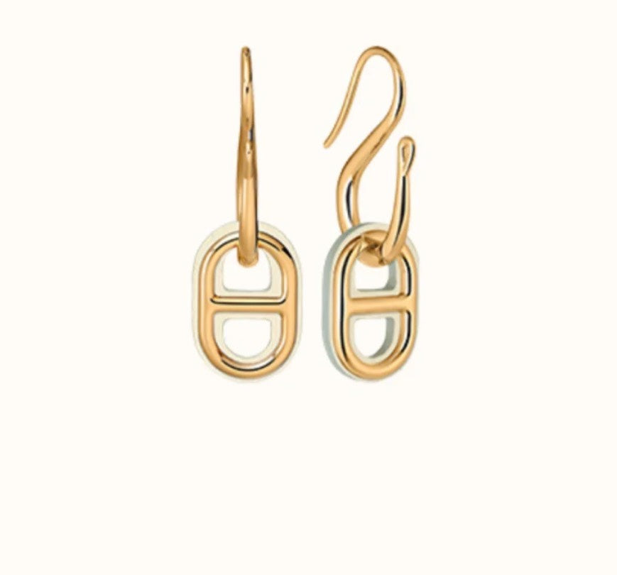 [BIJOUX]HM O'MAILLON GOLD EARRINGS