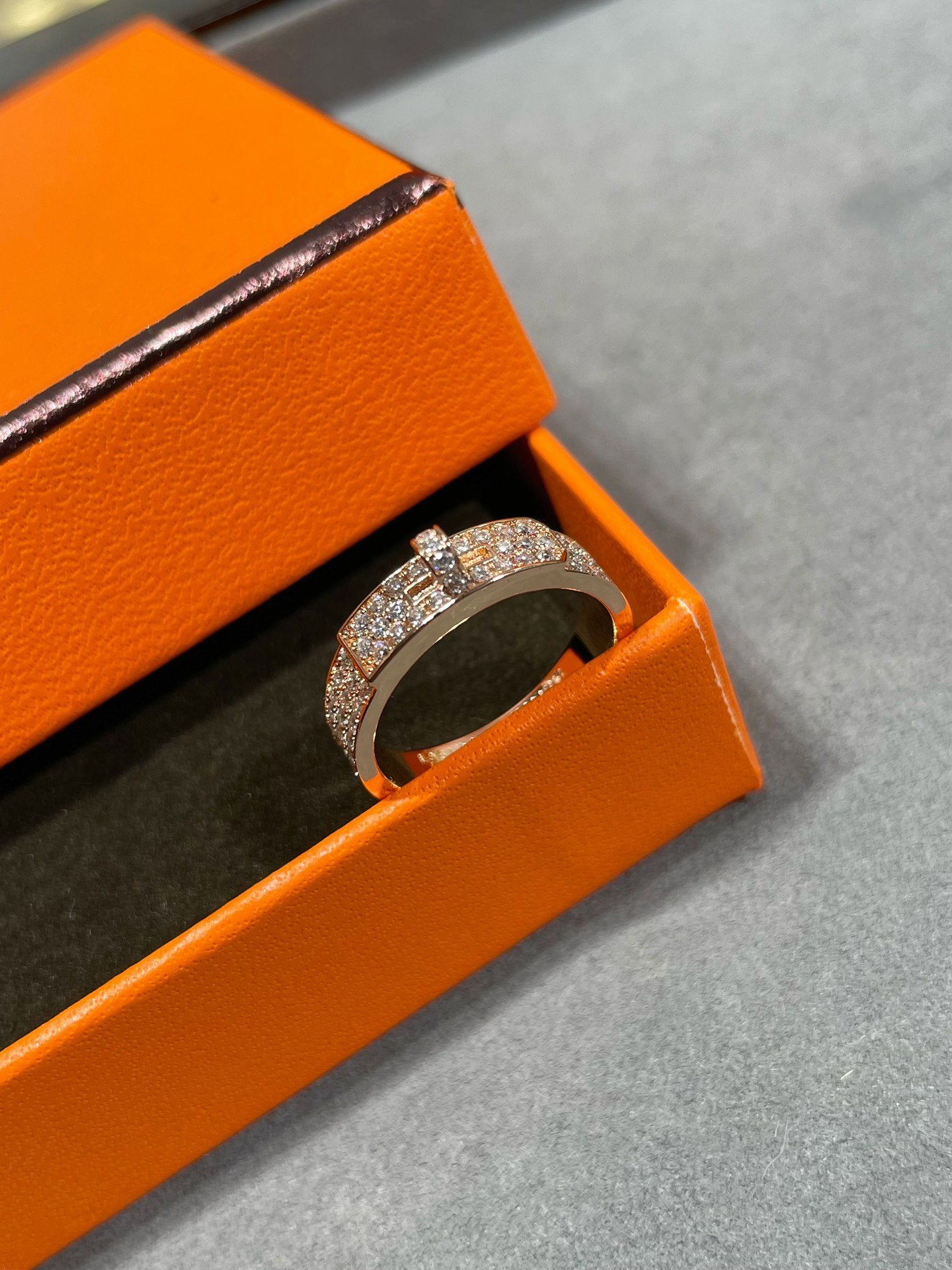 [BIJOUX]KELLY PINK GOLD DIAMOND RING