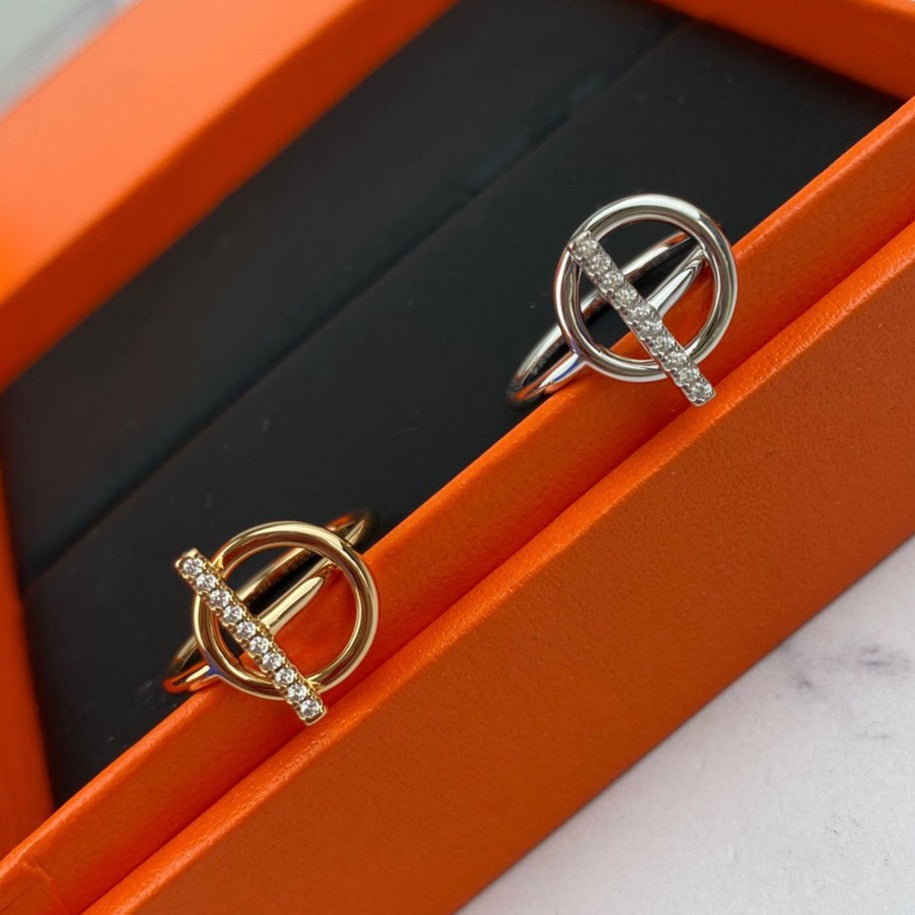 [BIJOUX]エシャペリングダイヤモンド