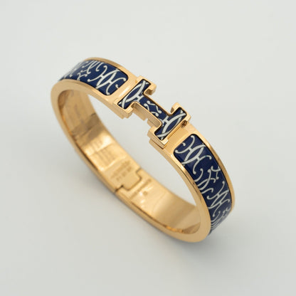 [BIJOUX]H BRACELET BLACK MULTICOLOR