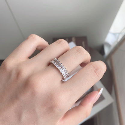 [Goodv]Unique Colorful Radiant Cut RIng