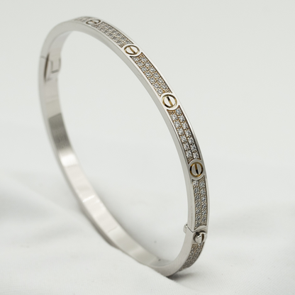 [BIJOUX] BRACELET LOVE 3,65MM PAVÉ DIAMANTS