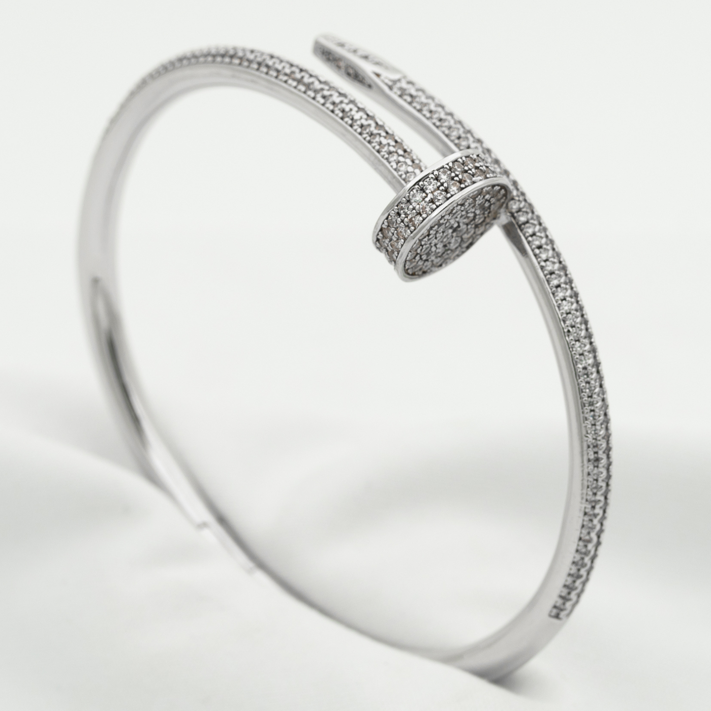 [BIJOUX]JUSTE BRACELET 3.5MM TOUS DIAMANTS