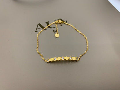 [BIJOUX]BRACELET ABEILLE AMOUR DIAMANT