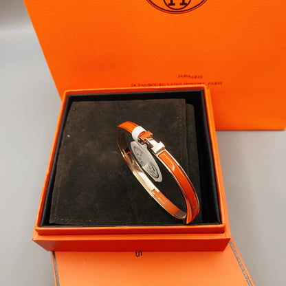 [BIJOUX]CLASSIC HM CLIC RED 8MM ENAMEL BRACELET