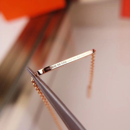 [BIJOUX]HM FIRE PIG NOSE NECKLACE TRENDY STREET