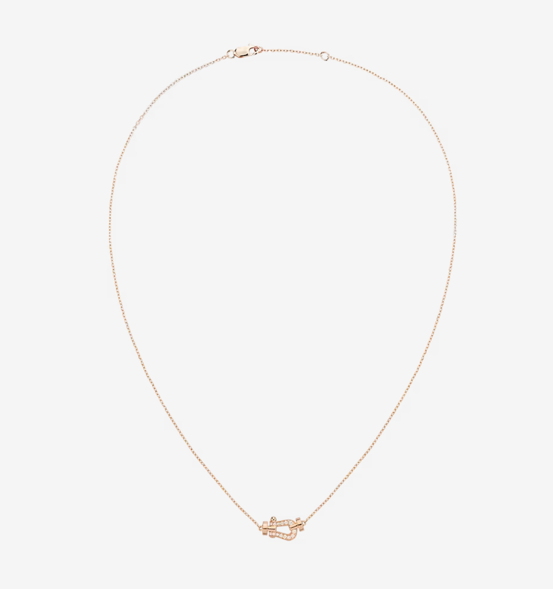 [BIJOUX]FORCE 10 DIAMOND PINK GOLD NECKLACE MINI MODEL