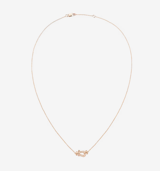 [BIJOUX]FORCE 10 DIAMOND PINK GOLD NECKLACE MINI MODEL
