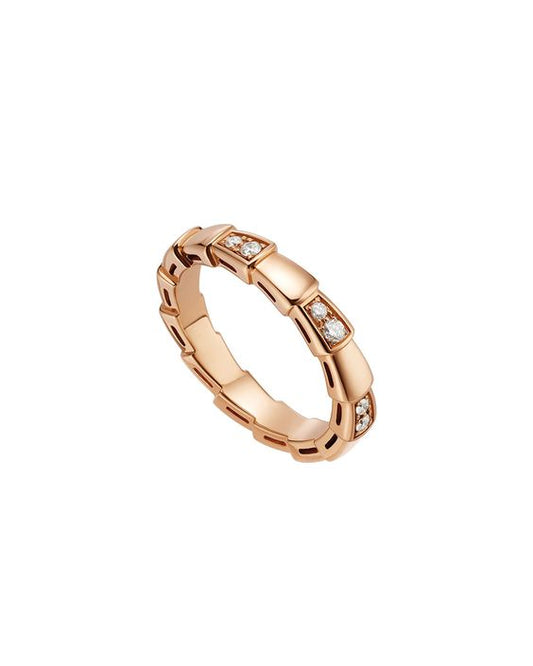 [BIJOUX]SERPENTI RING PINK GOLD  3MM