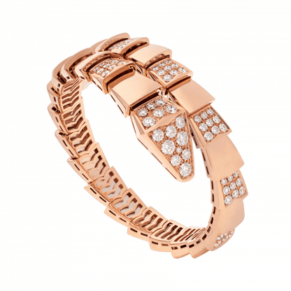 [BIJOUX]BRACELET SERPENTI OR ROSE DIAMANT