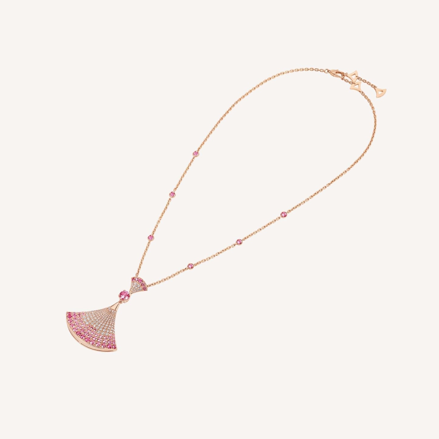 [BIJOUX] COLLIER DREAM DIAMANT OR ROSE