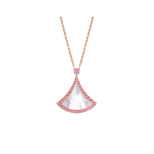 [BIJOUX] COLLIER DREAM NACRE DIAMANT ROSE