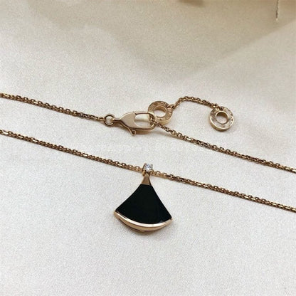 [BIJOUX] COLLIER DE RÊVE ONYX 1 DIAMANT