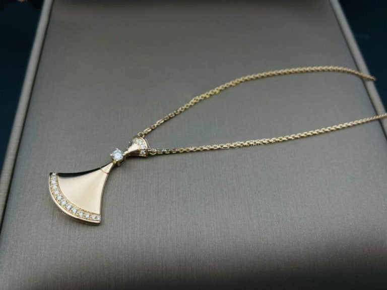 [BIJOUX] COLLIER DREAM OR ROSE DIAMANT