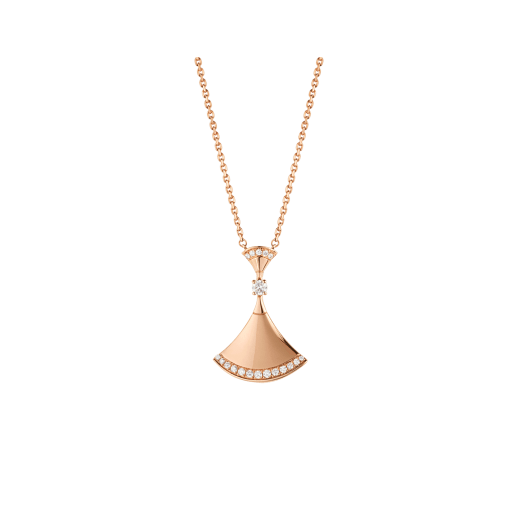 [BIJOUX] COLLIER DREAM OR ROSE DIAMANT