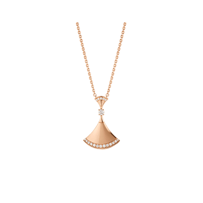 [BIJOUX] COLLIER DREAM OR ROSE DIAMANT
