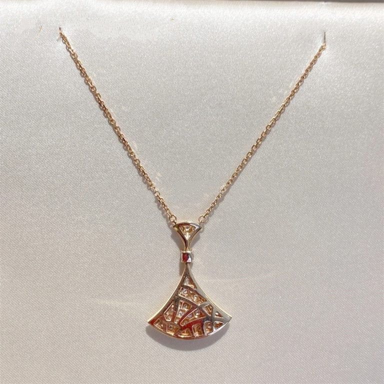 [BIJOUX] COLLIER DE RÊVE OR ROSE FULL DIAMANT