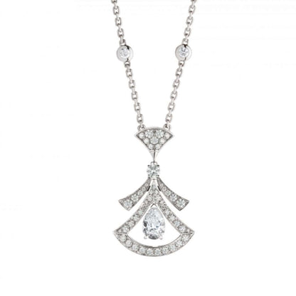 [BIJOUX] COLLIER DREAM DIAMANT BLANC ARGENT