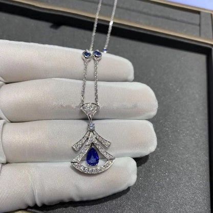 [BIJOUX] COLLIER DE RÊVE AGATE DIAMANT ARGENT
