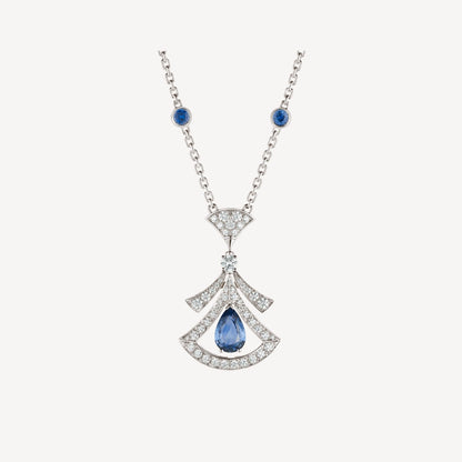 [BIJOUX] COLLIER DE RÊVE AGATE DIAMANT ARGENT