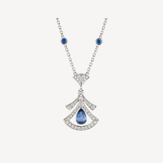 [BIJOUX] COLLIER DE RÊVE AGATE DIAMANT ARGENT