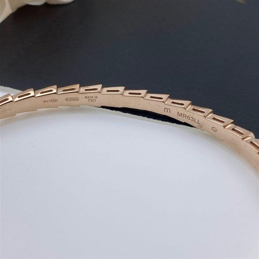 [BIJOUX]BRACELET SERPENTI OR ROSE NACRE DIAMANT