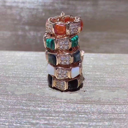 [BIJOUX]COLLIER DIAMANTS SERPENTI PÉDANT