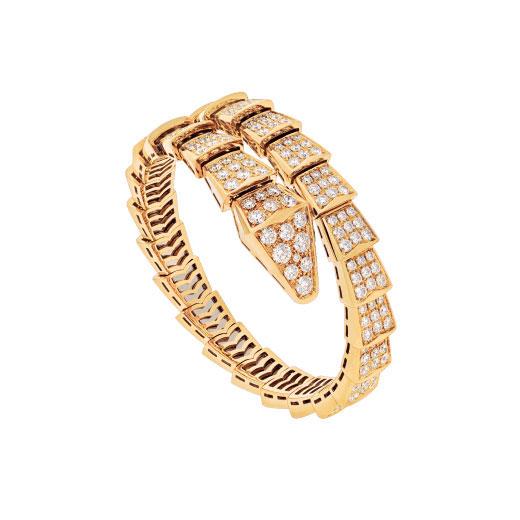 [BIJOUX]BRACELET SERPENTI 8MM OR DIAMANT