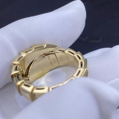 [BIJOUX]SERPENTI RING GOLD DIAMOND