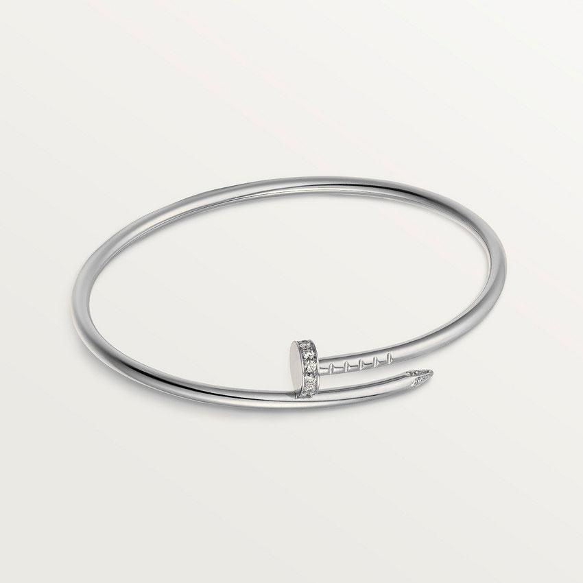 [BIJOUX]JUSTE BRACELET 2.5MM SILVER DIAMOND