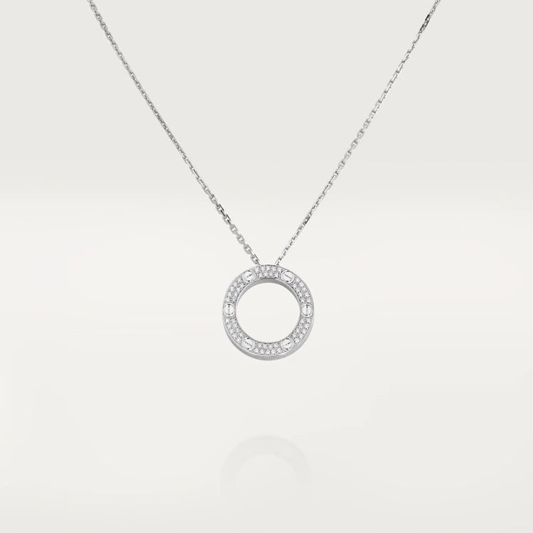[BIJOUX] COLLIER LOVE AJUSTABLE ARGENT