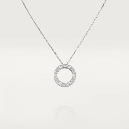 [BIJOUX] COLLIER LOVE AJUSTABLE ARGENT
