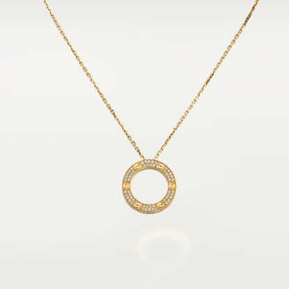 [BIJOUX] COLLIER LOVE RÉGLABLE OR ROSE