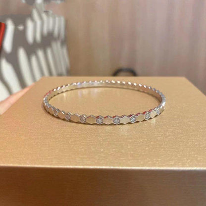 [BIJOUX]BRACELET ARGENT DIAMANT BEE LOVE