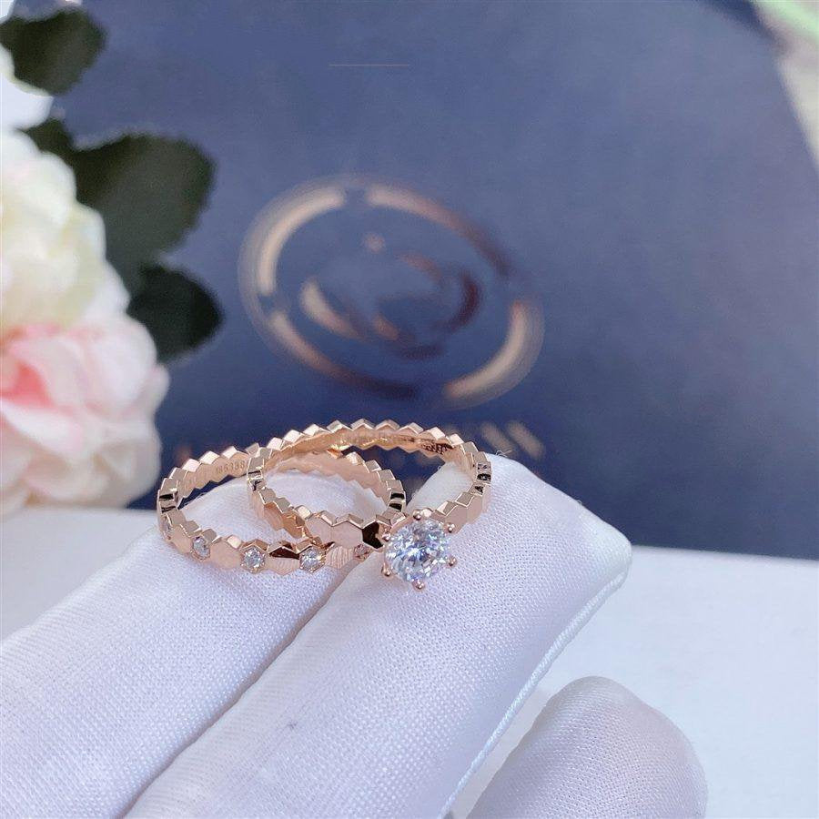 [BIJOUX]BAGUE BEE LOVE OR ROSE 1 DIAMANT