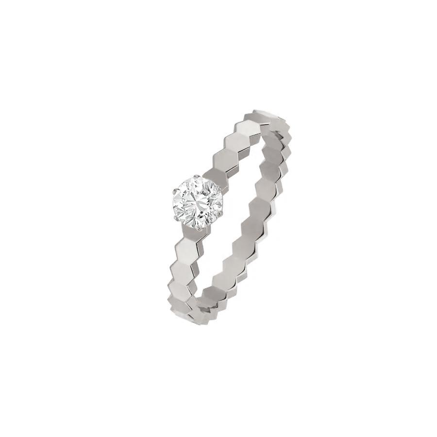[BIJOUX]BAGUE ABEILLE AMOUR ARGENT 1 DIAMANT