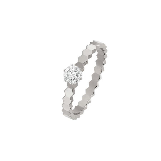 [BIJOUX]BAGUE ABEILLE AMOUR ARGENT 1 DIAMANT
