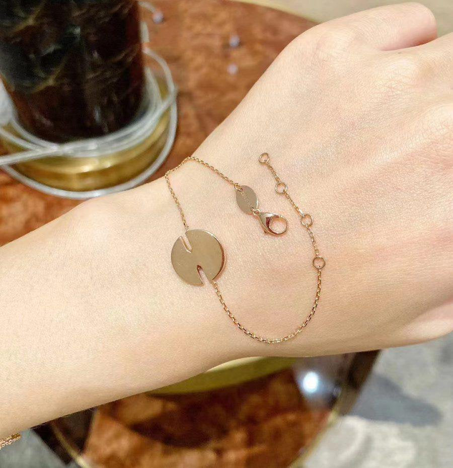 [BIJOUX]JEUX DE BRACELET MOP OR ROSE DIAMANTS