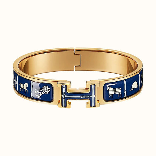 [BIJOUX]H COUVERTURES DARK BLUE BRACELET