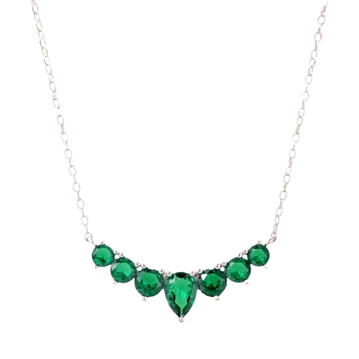 [Goodv]Dainty Colorful Heart Necklace