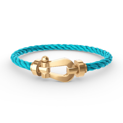 [BIJOUX]FORCE LARGE HORSESHOE NO DIAMOND BRACELET GOLD