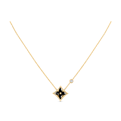 [BIJOUX]STAR BLACK MOP NECKLACE