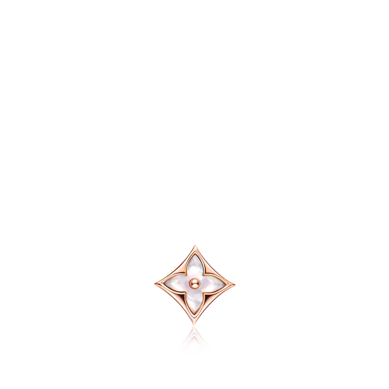 [BIJOUX]STAR MOP PINK GOLD EARRINGS