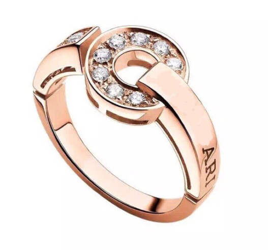 [BIJOUX]DREAM RING DIAMOND PINK GOLD