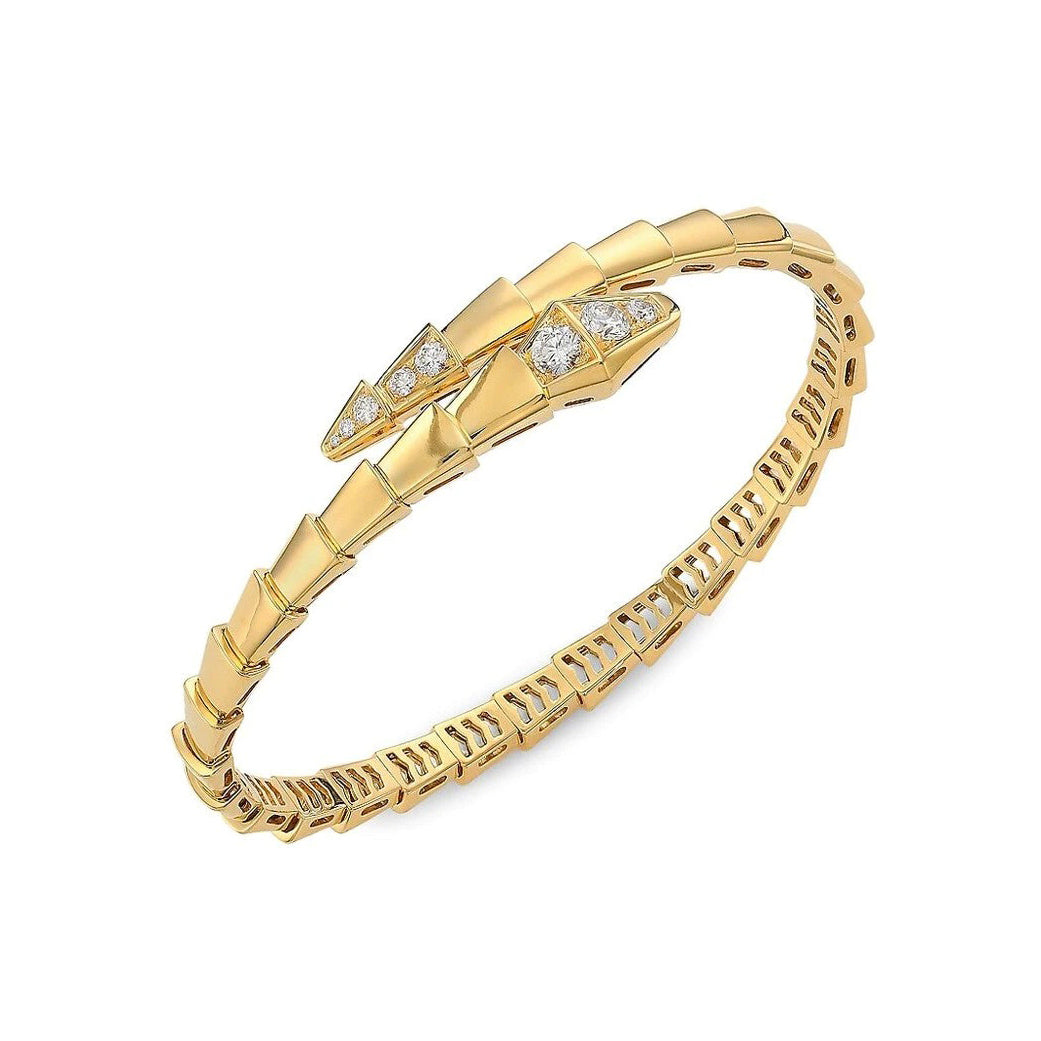 [BIJOUX]BRACELET SERPENTI DIAMANTS OR ROSE