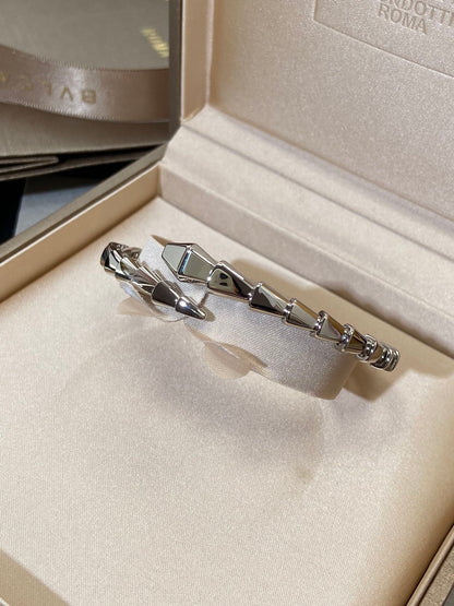 [BIJOUX]SERPENTI VIPER SILVER BRACELET