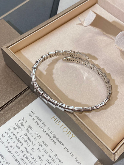 [BIJOUX]SERPENTI VIPER SILVER BRACELET