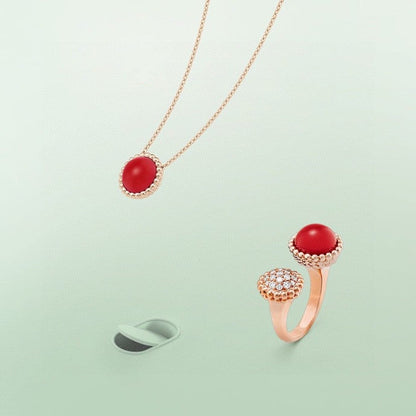 [BIJOUX]PERLEE COULEURS DIAMOND ROSE GOLD BETWEEN THE FINGER RING